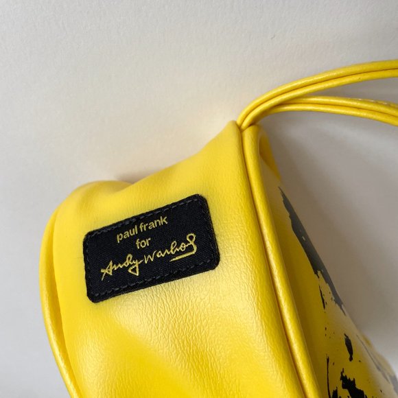 Paul Frank x Andy Warhol • RARE • Banana Clutch Purse • Like New • Collab • Bag - Picture 3 of 15